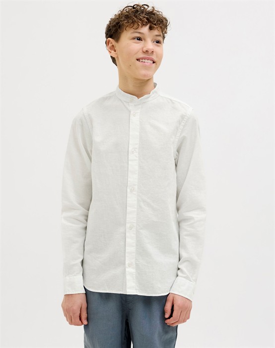 Breeze Linen Langærmet Skjorte 